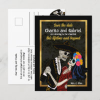 Charro Catrina Crânes de Sucre Noirs Économisez la