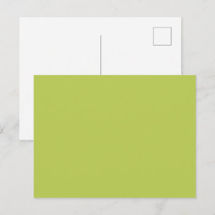 Carte postale chartreuse douce tendance