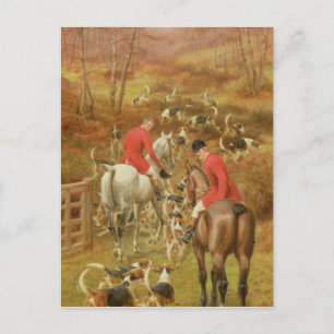 Carte Postale Chasse, 1906