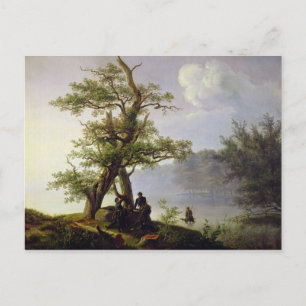 Carte Postale Chasse à la sauvagine, 1828