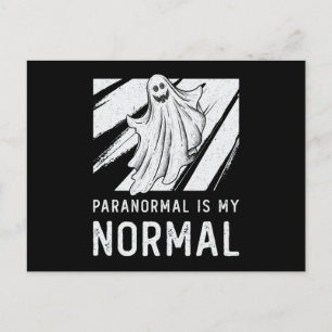 Carte Postale Chasse Aux Fantômes Paranormal Est Mon Chasseur De