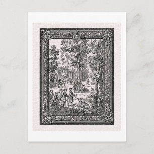 Carte Postale Chasse D'Oudry