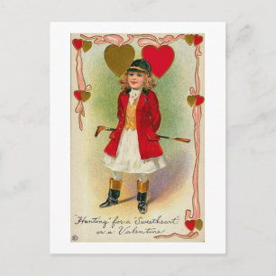 Carte Postale Chasse pour un amour