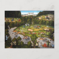 Chasse près du château Hartenfels - Cranach l'Anci