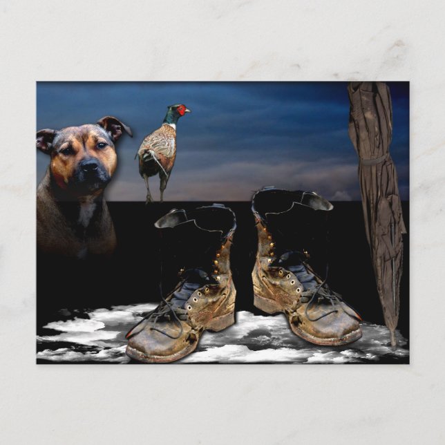 Carte Postale Chasseur (Devant)