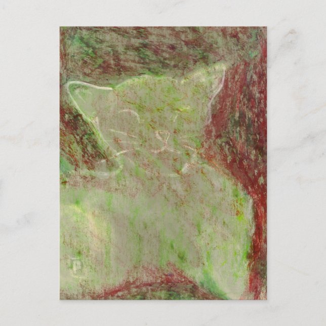 Carte Postale Chat (Devant)