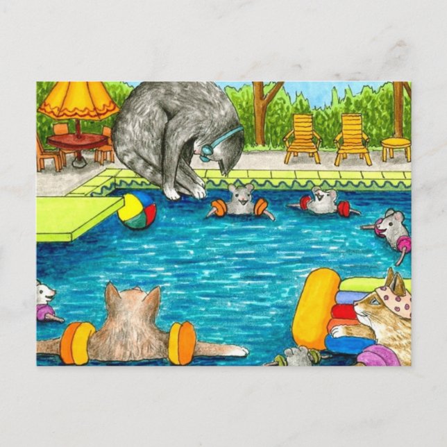 Carte Postale Chat 383 (Devant)