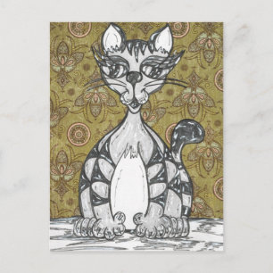 Carte Postale Chat 4