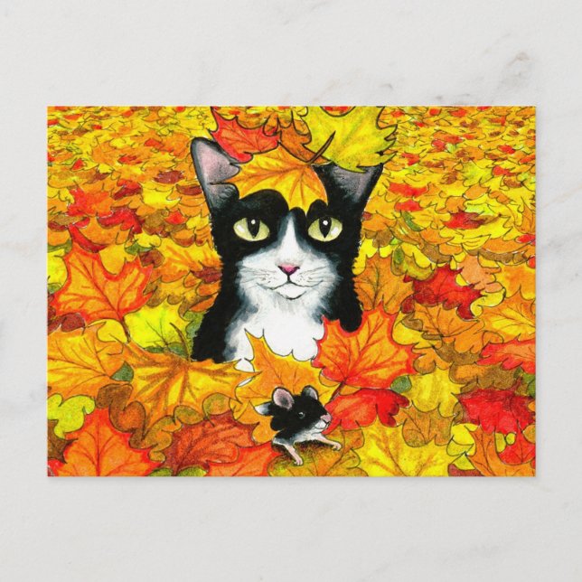 Carte Postale chat 447 (Devant)