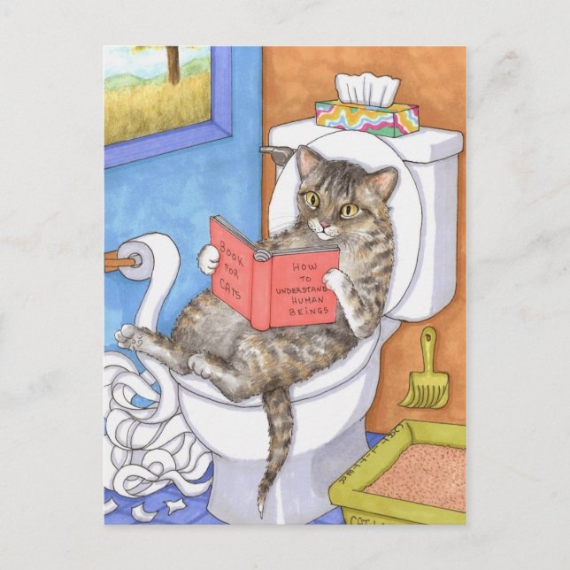 Carte Postale Chat 535 (Devant)