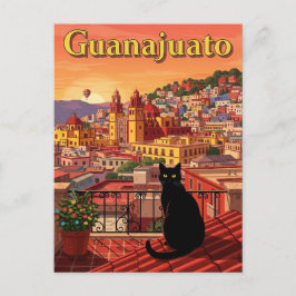 Carte Postale Chat à Guanajuato Mexique