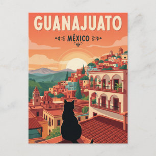 Carte Postale Chat à Guanajuato Mexique