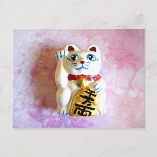 Carte Postale Chat chanceux