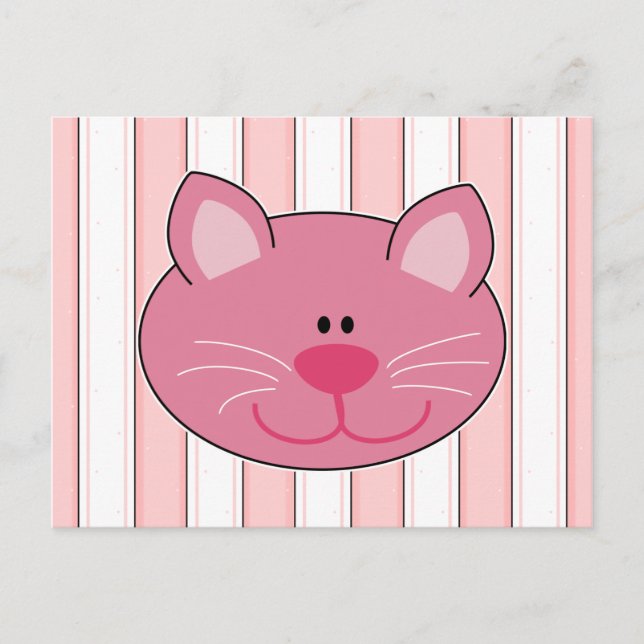 Carte Postale Chat de Cute (Devant)