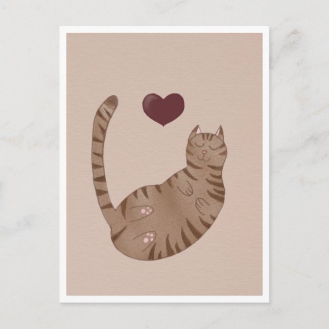 Carte Postale Chat de Postcard (Devant)