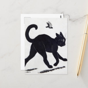 Carte Postale Chat de Tom par Louis Wain