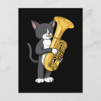 Chat Tuxedo Tuba Cadeaux Femmes Hommes Orchestre d