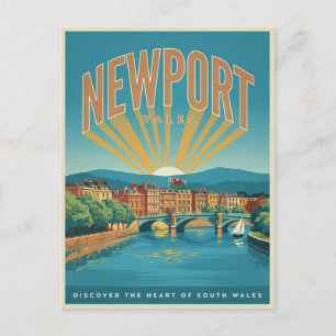Carte Postale Château antique de Newport, des cadeaux et souveni