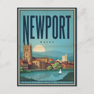 Carte Postale Château antique de Newport, des cadeaux et souveni