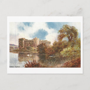 Carte Postale Château Carew vintage
