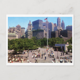 Carte Postale Château Clinton, Battery Park, New York City Vinta