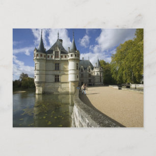 Carte Postale Château d'Azay-le-Rideau, Indre-et-Loire, 3