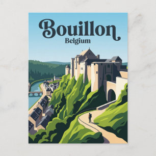 Carte Postale Château de Bouillon Belgique