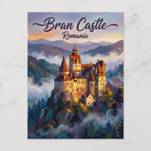 Carte Postale Château de Bran Roumanie