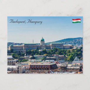Carte Postale Château de Buda - Budapest, Hongrie