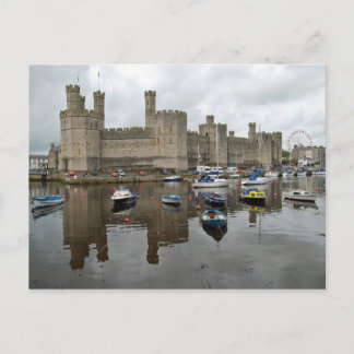 Carte Postale Château de Caernarfon