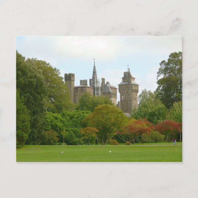 Carte Postale Château de Cardiff (Devant)