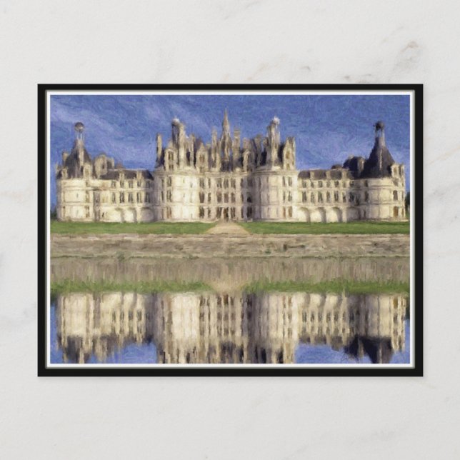 Carte Postale Château de Chambord (Devant)