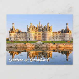 Carte Postale Château de Chambord, Chambord, France