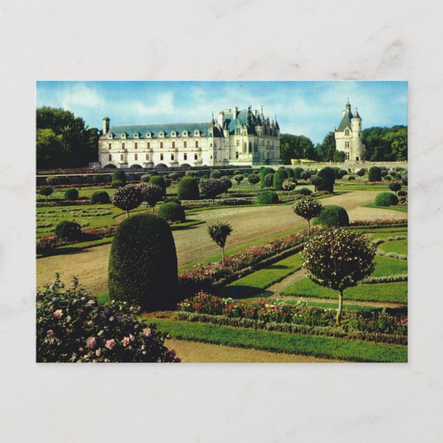 Carte Postale Château de Chenonceau, Indre et Loire (Devant)