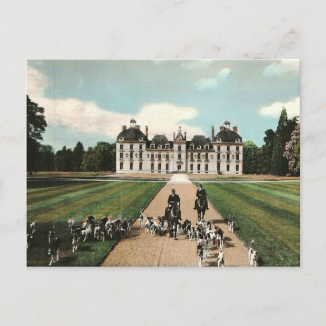 Carte Postale Château de Cheverny (Lior et Cher) 1920 Réplique (Devant)