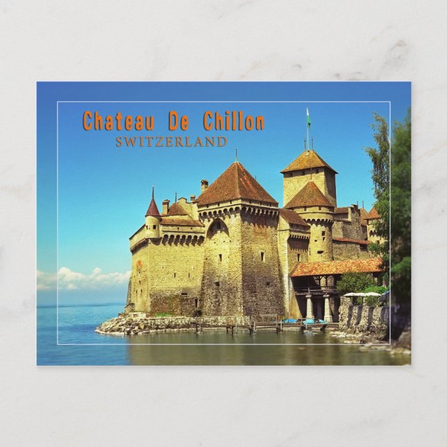 Carte Postale Château de Chillon (Devant)