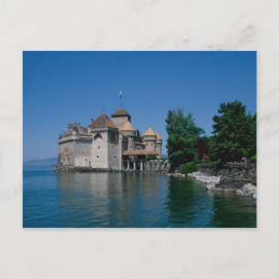 Carte Postale Château de Chillon, Lac Léman, Canton de Vaud,