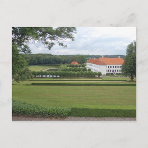 Carte Postale Château de Clausholm, Hadsten, Danemark.