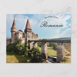 Carte Postale Château de Corvin Comté de Hunedoara Roumanie