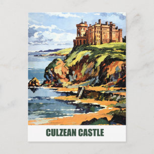 Carte Postale Château de Culzean, la côte d'Ayrshire en Écosse