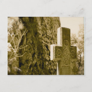 Carte Postale Château de Dracula, Bran, Gravestone