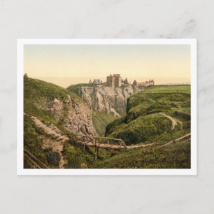 Carte Postale Château de Dunottar, Stonehaven, Écosse
