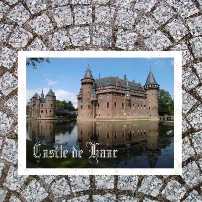 Carte Postale Château de Haar, Utrecht, Pays-Bas (Créateur téléchargé)