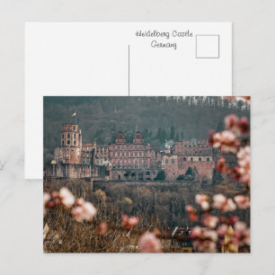 Carte Postale Château de Heidelberg - Printemps   Allemagne Roma