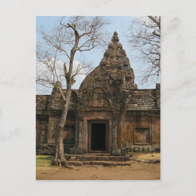 Carte Postale Château de Khmer ... Buriram, Isaan, Thaïlande (Devant)