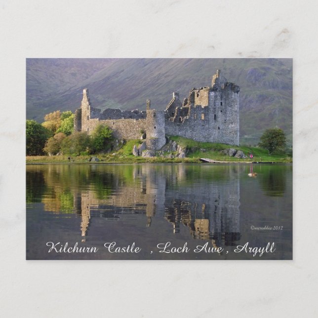 Carte Postale Château de Kilchurn (Devant)