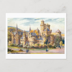 Carte Postale Château de Lowenburg vintage, Cassel, Allemagne
