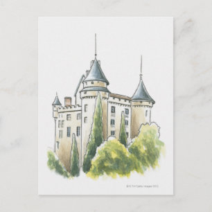 Carte Postale Château de Mercues, France