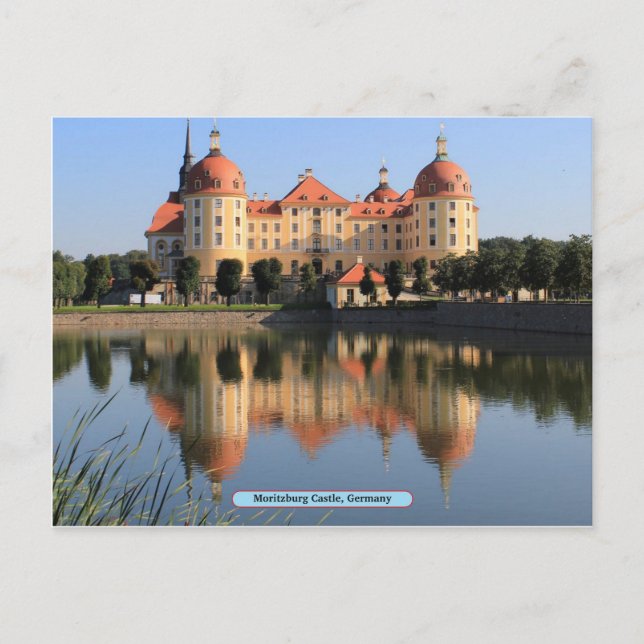 Carte Postale Château de Moritzburg, Allemagne (Devant)