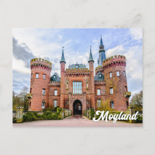 Carte Postale Château de Moyland, Clèves, Allemagne